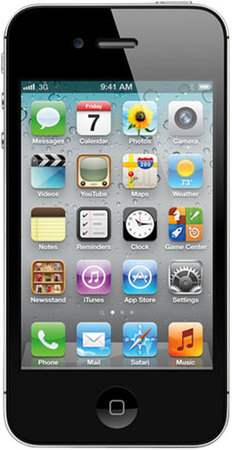 Смартфон APPLE iPhone 4S 16GB Black - Воткинск